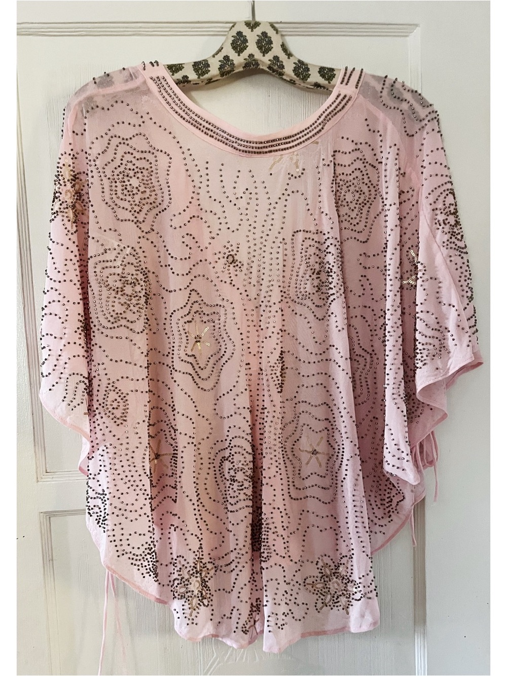 Free People - Desert Nights Embellished Cape Top - Picture 5 of 6